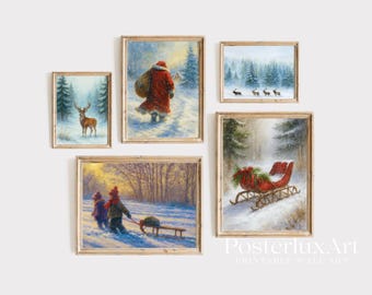 Christmas Wall Art Set, image 1