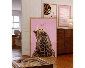 Pink Collage Apartment Print, image 2