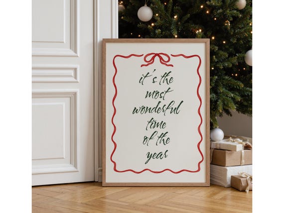 Christmas Quote Wall Art