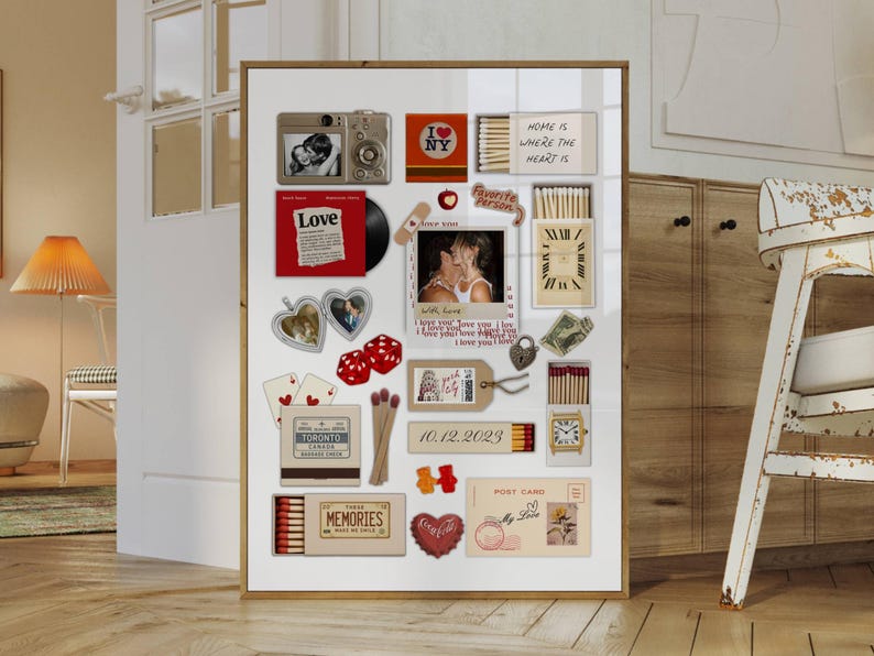 Editable Matchbook Canva Template