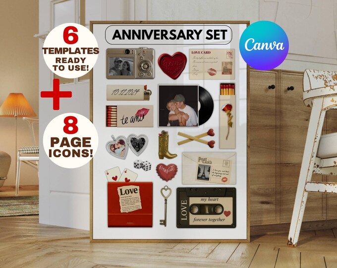 Custom Matchbook Art Canva Template • Matchbox Template •…