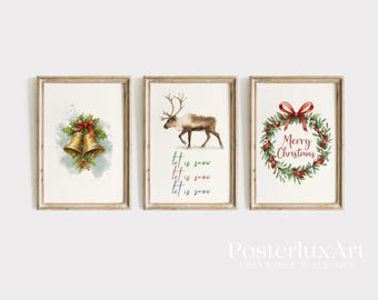 Minimal Christmas Wall Art Set, image 2