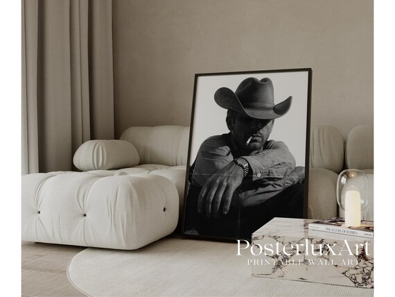 Stockholm Style Western Cowboy Wall Art