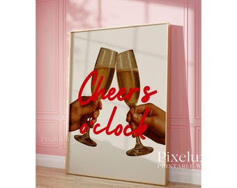 Retro Cheers Wall Art, image 3