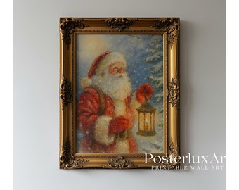 Vintage Christmas Wall Art Set, image 6