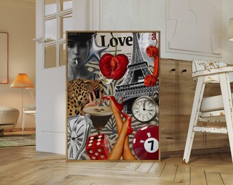 Trendy Collage Apartment Print, image 1