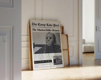 Halloween Newspaper Wall Art, image 4