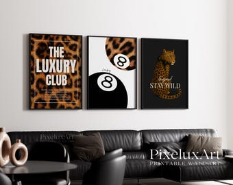 Trendy Leopard Wall Art Set, image 5
