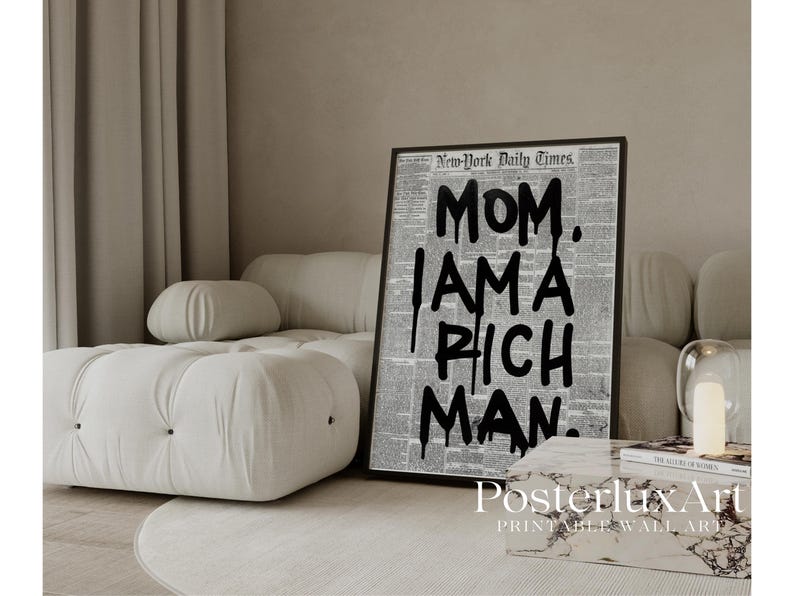 Trendy Newspaper Print