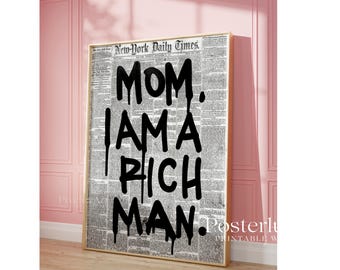Trendy Newspaper Print, image 5