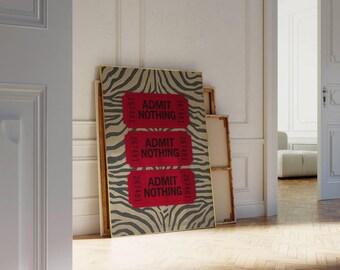Trendy Ticket Wall Art, image 3