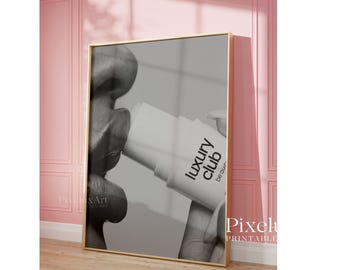 Black And White Lip Balm Art Print, image 5