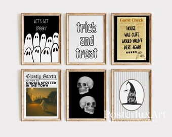 Halloween Wall Art Set of 6, image 1