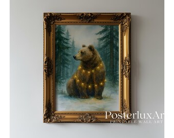 Vintage Christmas Wall Art Set, image 6
