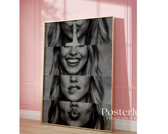Black And White Stockholm Style Collage Poster, image 5