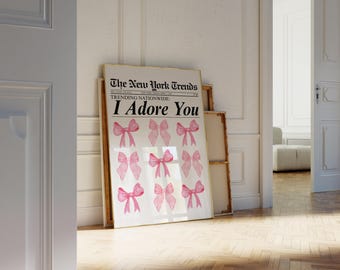 Retro Y2K Pink Wall Art Set, image 5