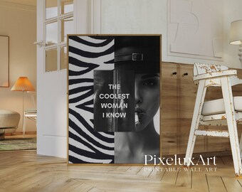 Girly Black Wall Art, image 3
