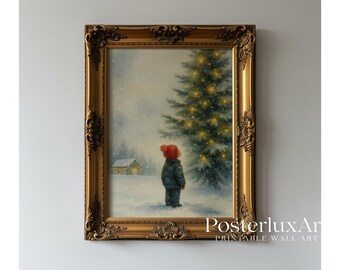 Vintage Christmas Wall Art Set, image 7