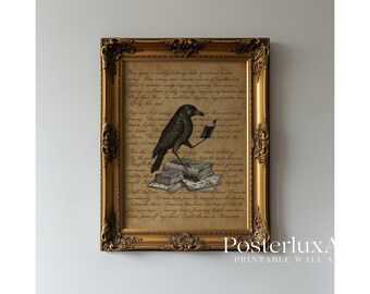 Vintage Halloween Wall Art Set, image 4