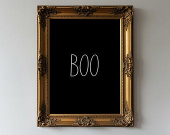 BOO Halloween Poster, image 1
