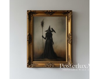 Vintage Halloween Wall Art Set, image 5