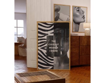 Girly Black Wall Art, image 2