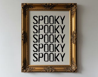 Spooky Halloween Poster, image 1