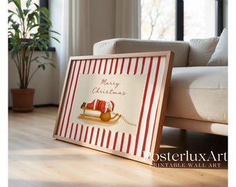 Santa Christmas Wall Art, image 3