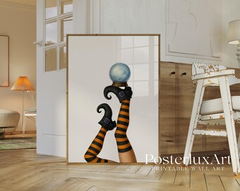 Witch Boots Wall Art Print, image 4