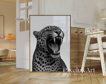 Leopard Wall Art Print, image 3