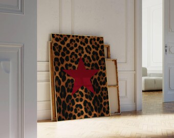 Leopard Star Wall Art, image 3