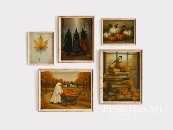 Fall Wall Art Set of 5