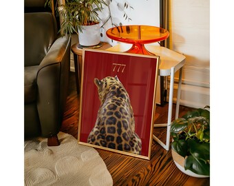 Leopard 777 Angel Number Poster, image 5