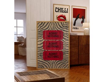 Trendy Ticket Wall Art, image 2