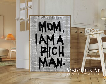 Trendy Newspaper Print, image 3