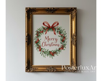 Minimal Christmas Wall Art Set, image 5