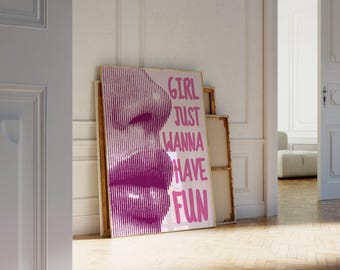 Girl Just Wanna Have Fun Poster, image 3