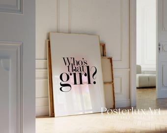 Stockholm Girl Aesthetic Poster, image 3