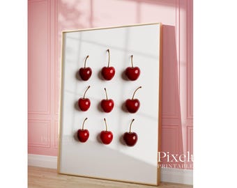 Modern Cherry Poster, image 5