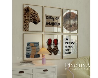 Leopard Fashion Gallery Wall Set, image 1
