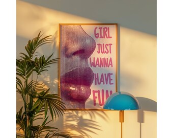 Girl Just Wanna Have Fun Poster, image 4