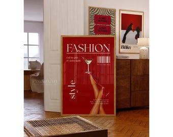 High Heels Martini Wall Art, image 2