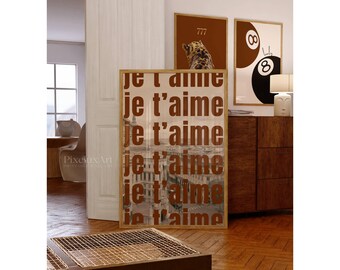 Brown Leopard Wall Art Set, image 2
