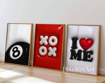 Set of 3 Hypebeast Wall Art, image 2
