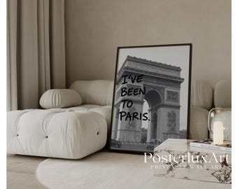 I’ve Been to Paris Travel Print, image 1