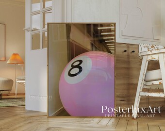 Set of 6 Pink Wall Art Set, image 4