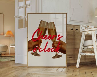 Retro Cheers Wall Art, image 2