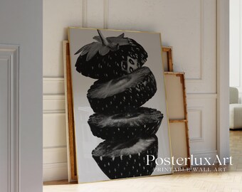 Stockholm Style Strawberry Poster, image 4