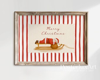 Santa Christmas Wall Art, image 2