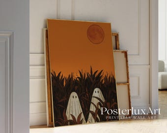 Ghosts in the Field Halloween Wall Art, image 5